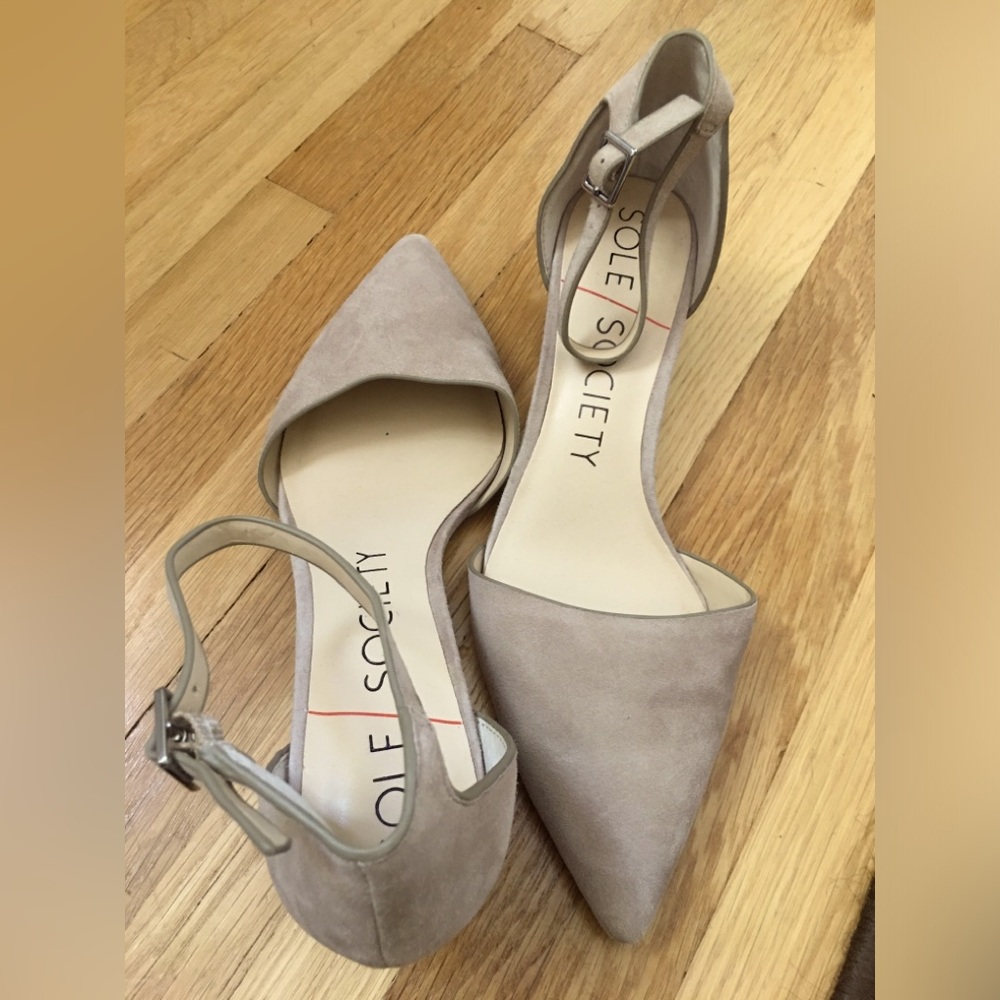 Sole Society Block Heel Pumps